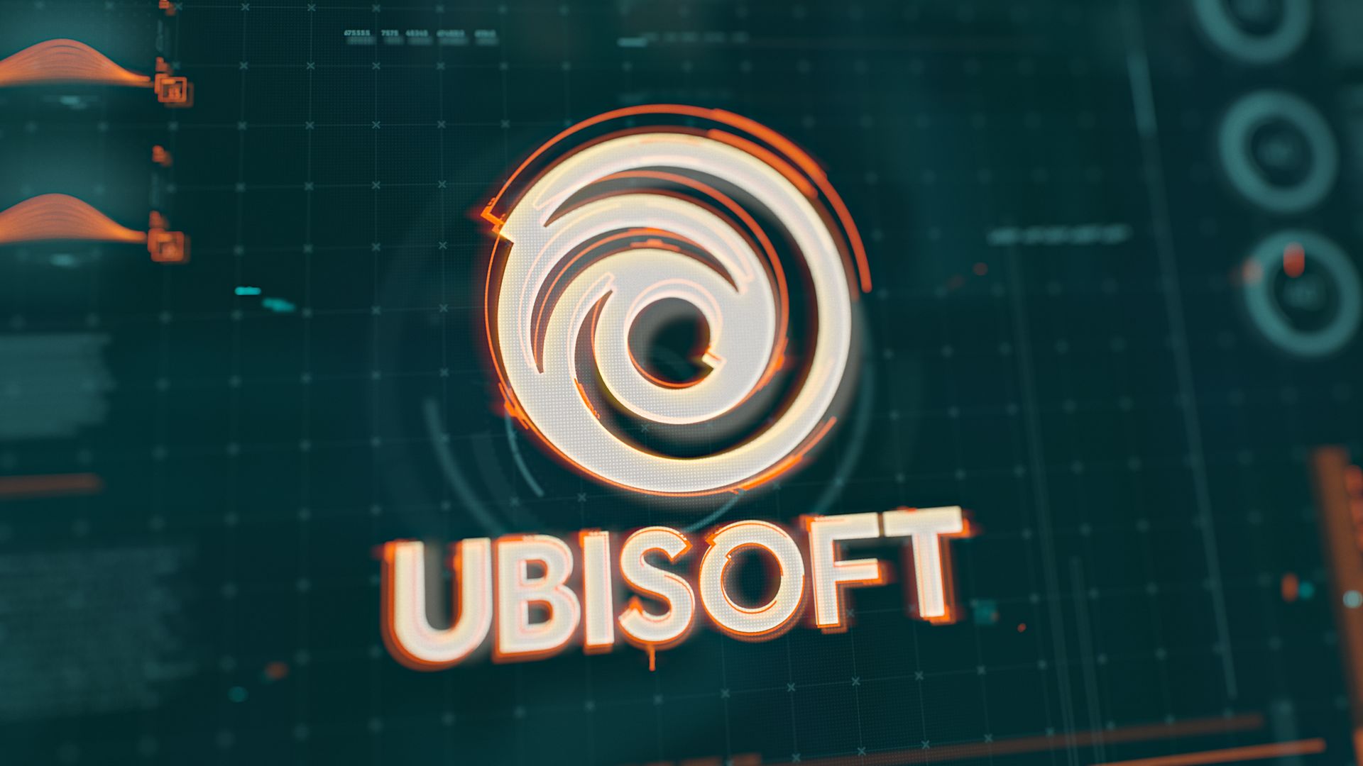 Ubisoft logo in FUI style forHyper Scape Logo Animation 04